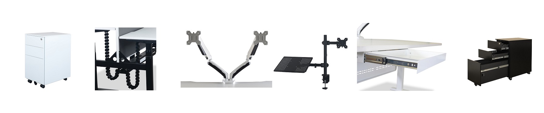 Vertilift Electric Height Adjustable Desk Frame Accessories