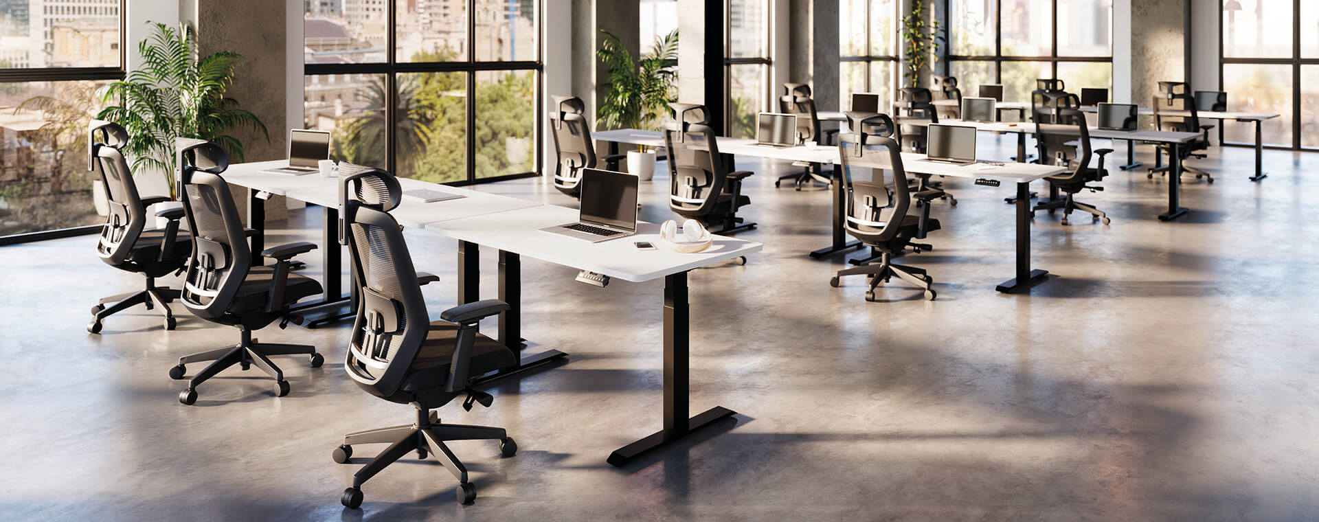 Vertilift office layout